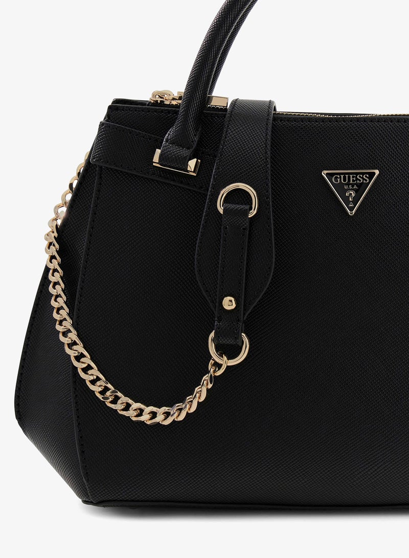 GUESS Serenova Girlfriend  Satchel Bag - Image 4